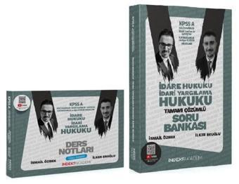 İndeks Akademi 2025 KPSS A Grubu İdare ve İdari Yargılama Hukuku Video Ders Notları + Soru 2 li Set - İndeks Akademi Yayıncılık
