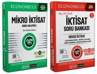 Pegem 2025 KPSS A Grubu Mikro İktisat Economicus Konu + Soru Bankası 2 li Set Pegem Akademi Yayın - Pegem Akademi Yayıncılık