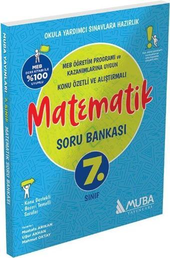 Muba Yayınları 7. Sınıf Matematik Soru Bankası - Muba Yayınları