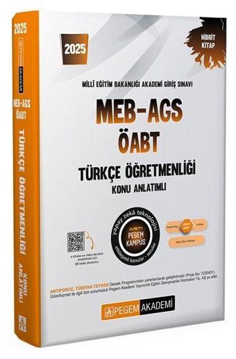 Pegem 2025 ÖABT Türkçe Öğretmenliği Konu Anlatımlı Pegem Akademi Yayınları - Pegem Akademi Yayıncılık