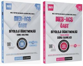 Pegem 2025 ÖABT Biyoloji Öğretmenliği Konu + Soru Bankası 2 li Set Pegem Akademi Yayınları - Pegem Akademi Yayıncılık
