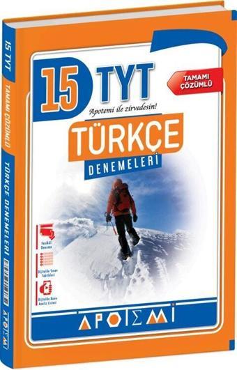 Apotemi Yayınları TYT Türkçe 15 Deneme - Apotemi Yayınları