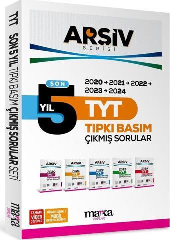 Marka Yayınları TYT Son 5 Yıl ARŞİV Serisi Tıpkı Basım Fasikül Fasikül Çıkmış Sorular - Marka Yayınları