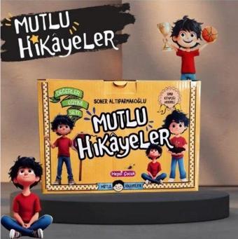 Mutlu Hikayeler Serisi Seti - 10 Kitap Takım Soru Kitapçığı Hediyeli - Soner Altıparmakoğlu  - Hepsiçocuk Yayınları
