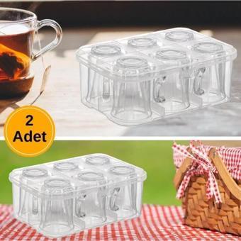 Urve Su Bardağı Fincan Kupa Taşıma Aparatı 2Li Set 3448