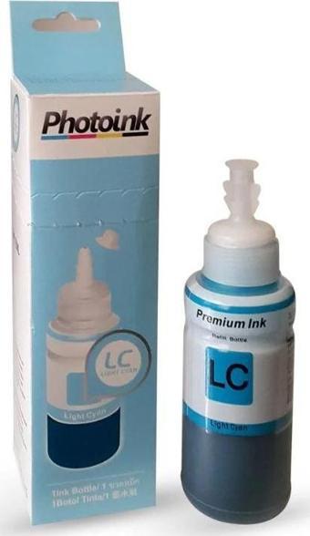 Photoink Epson L810 Açık Mavi Muadil Mürekkep T6735