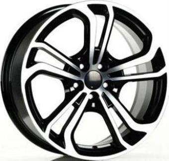 EMR-A215-03 7.5x17"-5x112 ET40 57.1 Black Diamond Jant (4 Adet)