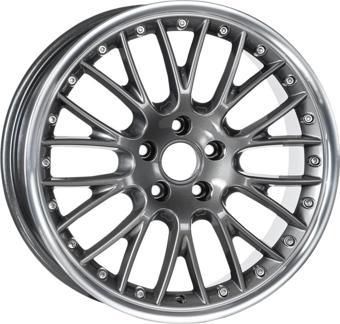 EMR-E441-18 8.0x18-5x112 ET45 66.45 Gun Metal Lip Jant (4 Adet)