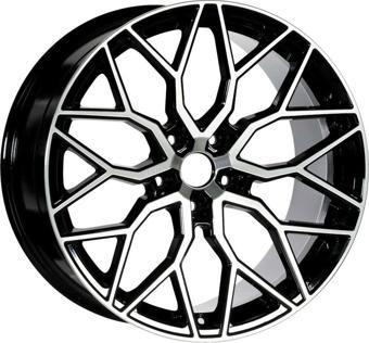EMR-A366-05 9.0x20"-5x108 ET25 73.1 Black Jant (4 Adet)