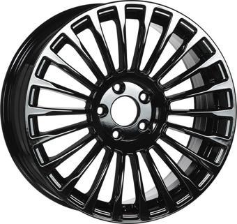 EMR-A224-06 9.0x18" -5x112 ET49 66.6 Black Jant (4 Adet)