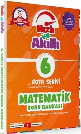Tammat Yayıncılık 6. Sınıf Matematik Rota Serisi Hızlı ve Akıllı Soru Bankası - Tammat  Yayıncılık