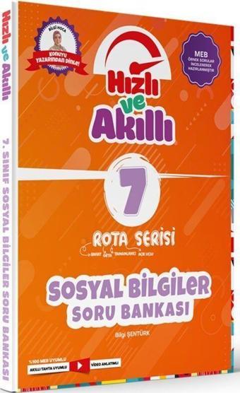 Tammat Yayıncılık 7. Sınıf Sosyal Bilgiler Rota Serisi Hızlı ve Akıllı Soru Bankası - Tammat  Yayıncılık