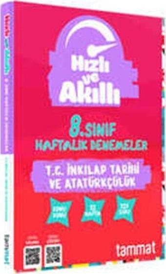 Tammat Yayıncılık 8. Sınıf 32 Haftalık T.C. İnkılap Tarihi ve Atatürkçülük Branş Denemesi - Tammat  Yayıncılık