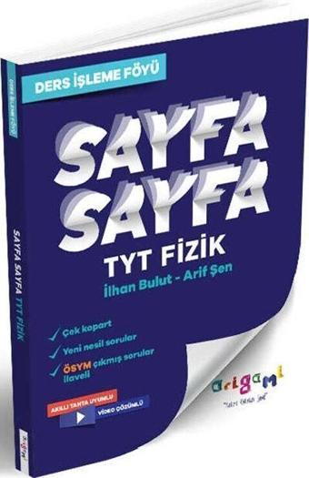 Tammat Yayıncılık TYT Fizik Sayfa Sayfa Ders İşleme Föyü - Tammat  Yayıncılık
