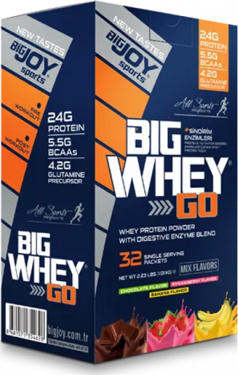 Bigjoy BigWhey Go! Protein Mix 1040 gram 33gr. x 32 Saşe