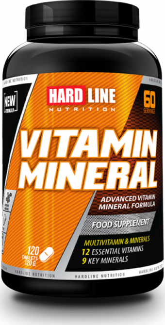 Hardline Vitamin Mineral 120 Tablet