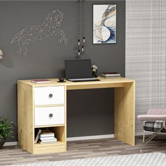 DemonteHome Di̇fferentdh Çalişma Masasi Safi̇rmeşe Beyaz
