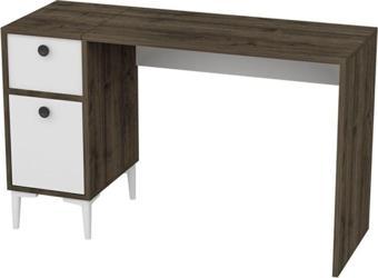 DemonteHome Fri̇dadh Çalişma Masasi Cevi̇z Beyaz
