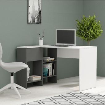 DemonteHome Eslemdh Çalişma Masasi Antrasi̇t Beyaz