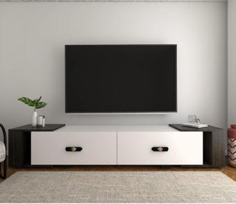 DemonteHome Cherrydh Tv Sehpasi Beyaz Cevi̇z