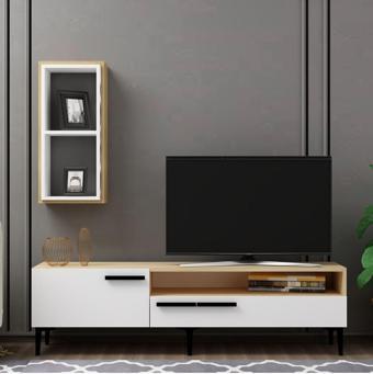 DemonteHome Zeradh Tv Ünitesi Safirmeşe Beyaz