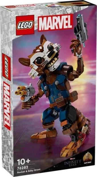 Nessiworld 76282 ﻿LEGO® Marvel Rocket ve Bebek Groot 566 parça +10 yaş