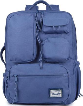 Smart Bags Sırt Çantası Okul Boyu Laptop Gözlü 3210