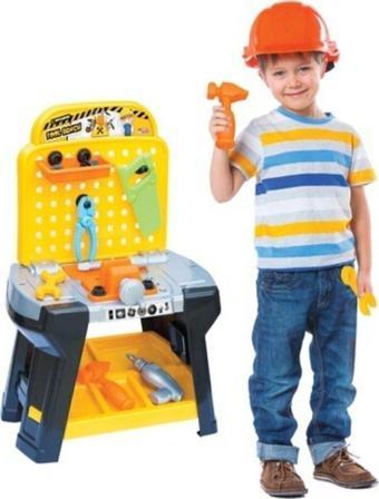 Büyük Boy Oyuncak Tamir Seti 33 Parça Tezgahlı Tamir Set