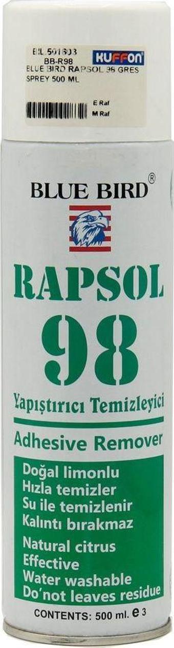 Mas Blue Bırd Rapsol 98 Gres Sprey 500 Ml.