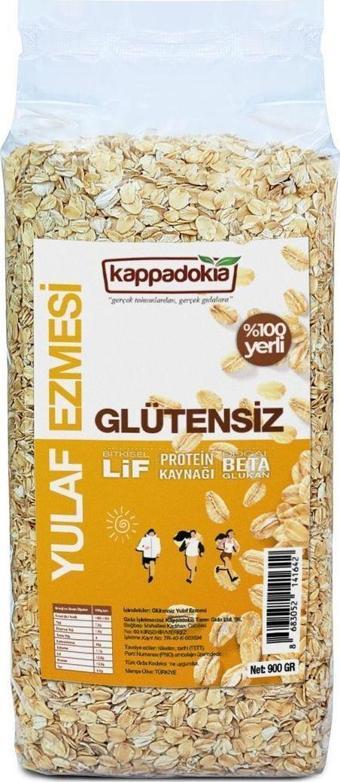 Kappadokia Yerli Glütensiz Yulaf Ezmesi 900 Gr