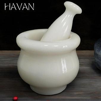 Urestone Beyaz Mermer Havan