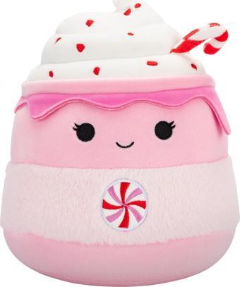 Squishmallows Yılbaşı Serisi - Naneli Latte Ethel 20 cm XM00951