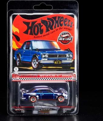 HotWheels RLC 1972 Skyline H/T 2000GT-R 2022 Club Arabası