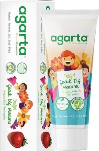 Doğal Çocuk Diş Macunu Çilekli 75 Ml
