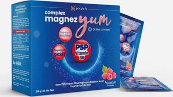 Haver Complex Magnezyum Night 30 Saşe | Ahududu Aromalı