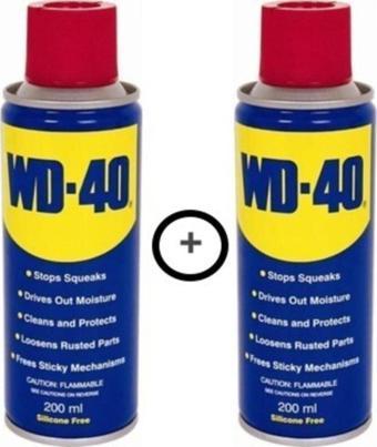 Wd-40 Çok Amaçlı Pas Sökücü Yağlayıcı Sprey 200 ml 2 Adet