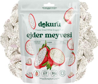 Dokuru Freeze Dried Beyaz Ejder Meyvesi 30 gr