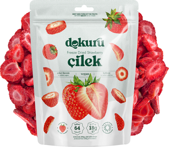 Dokuru Freeze Dried Çilek 18 gr