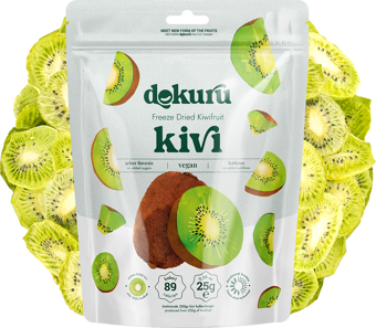 Dokuru Freeze Dried Kivi 25 gr