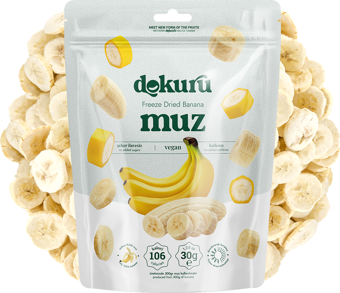 Dokuru Freeze Dried Muz 30 gr