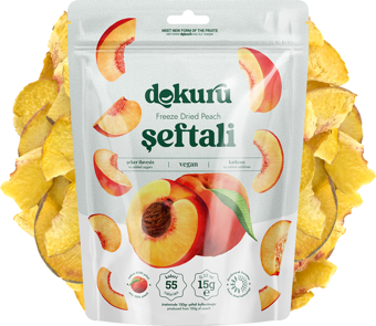 Dokuru Freeze Dried Şeftali 20 gr