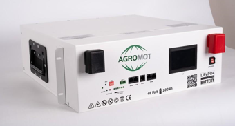 Agromot 48V 100Ah LifePO4 Lityum Akü