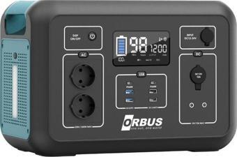 Orbus 1200w Taşınabilir Güç Kaynağı Power Station