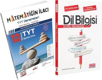 Acil Yayınları TYT Matematiğin İlacı Denemeleri ve AKM Dil Bilgisi Soru Bankası Seti 2 Kitap - Acil Yayınları