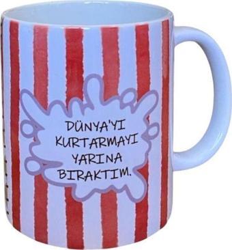Dearens 2'Si 1 Arada Çift Taraflı Motivasyon Kupa Çok Renkli