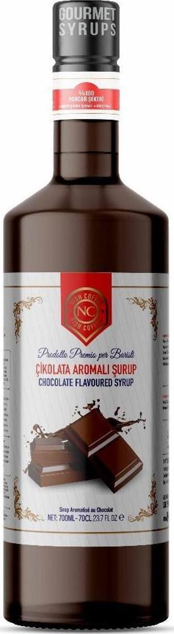 Nish Çikolata Aromalı Şurup 700 ML - Pet Şişe