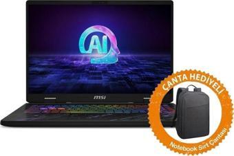 MSI PULSE 16 AI C1VFKGC9-093XTRC9 İntel Core Ultra 7 155H 16GB 1TB SSD RTX4060 Windows 11 Home 16" WUXGA 144Hz IPS +Çantalı