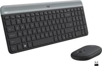 Logitech MK470 Kablosuz Klavye Mouse Set Siyah 920-009435