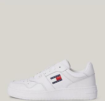 Tommy Jeans Erkek Retro Beyaz Sneaker