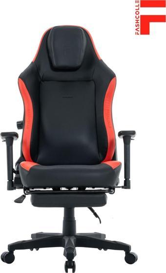 Fashcolle Globe Pro Black-Red Oyuncu Koltuğu Kırmızı - Siyah